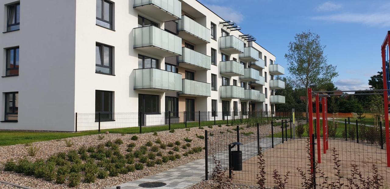Nowoczesny Apartament Ludova Biskupiec  Exteriör bild